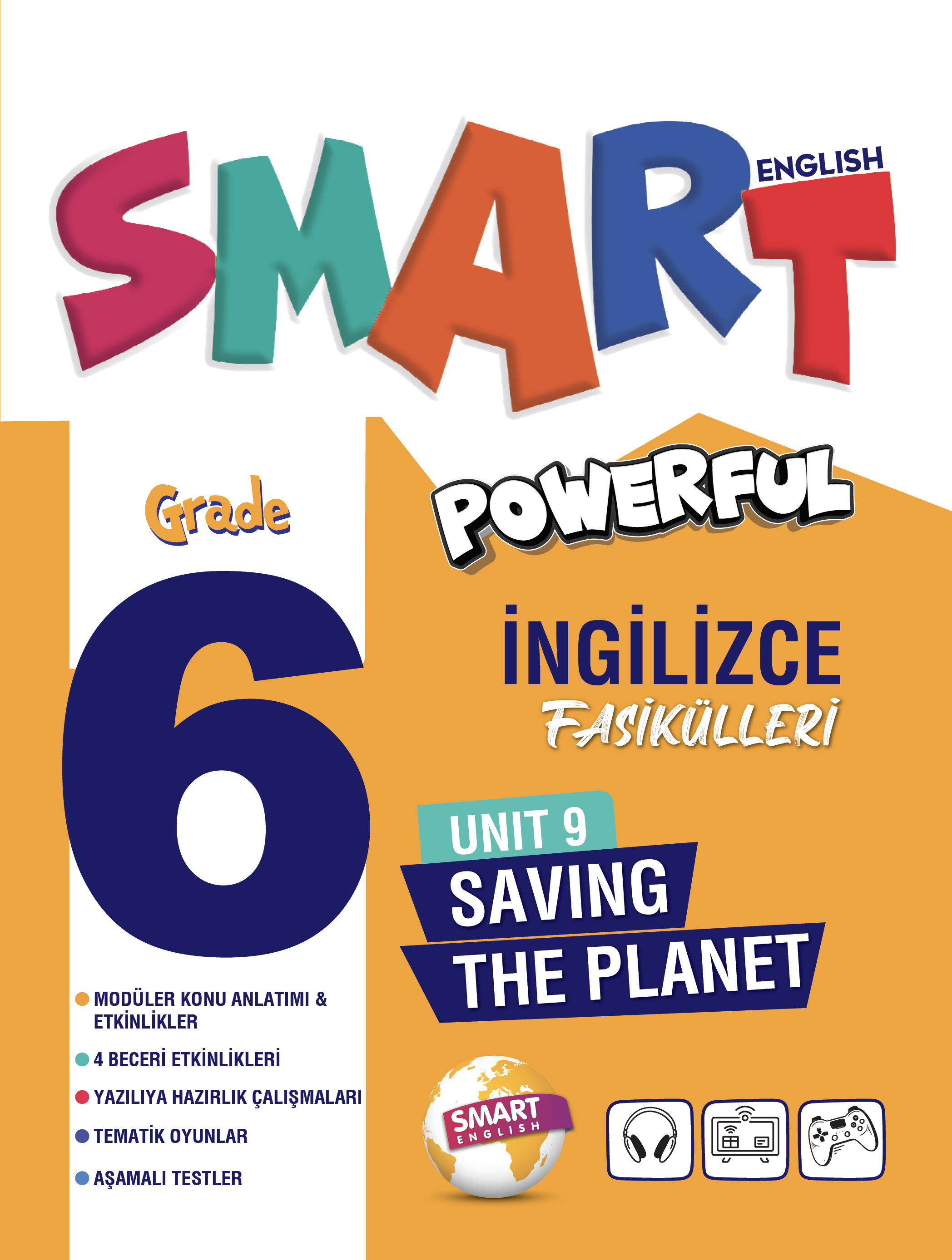 Grade 6 Smart English Powerful İngilizce Fasikülleri - 9.Fasikül
